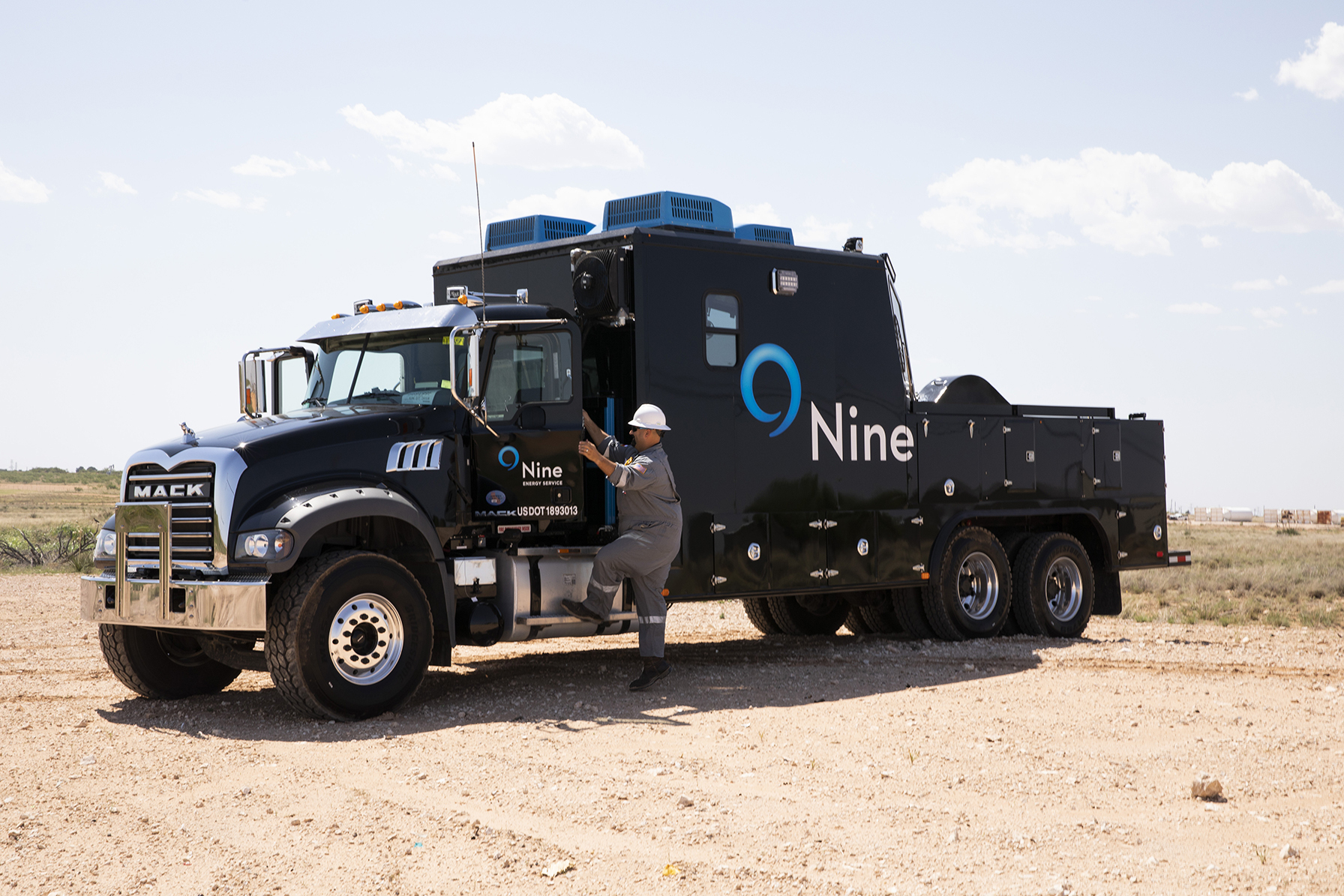Nine Energy Service - Wireline Truck